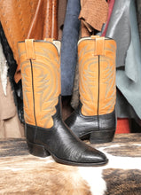 Load image into Gallery viewer, CUSTOM RAMIREZ & SONS OSTRICH AND SHARKSKIN BOOTS – HANDMADE