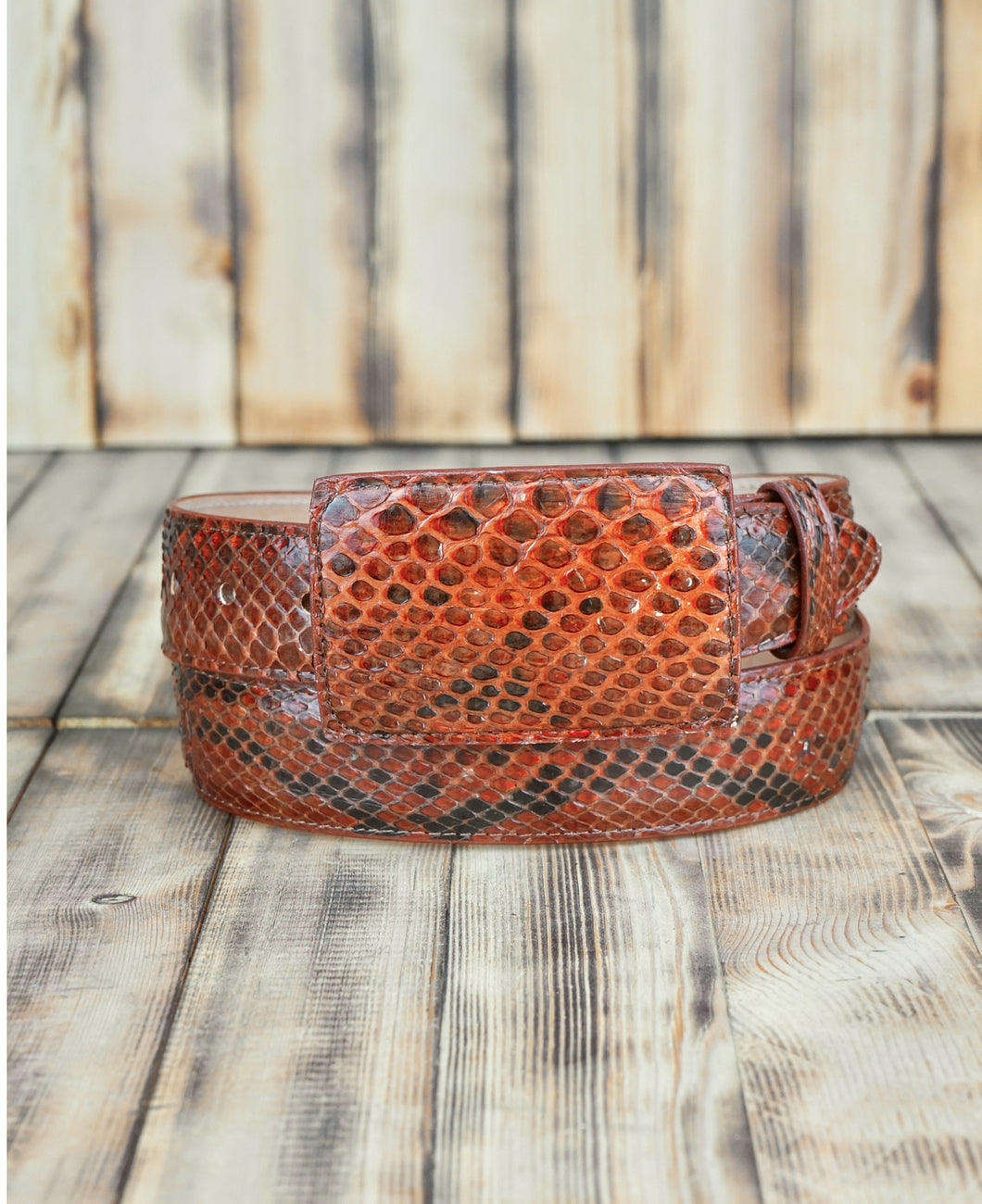 Antique Cognac Python 36