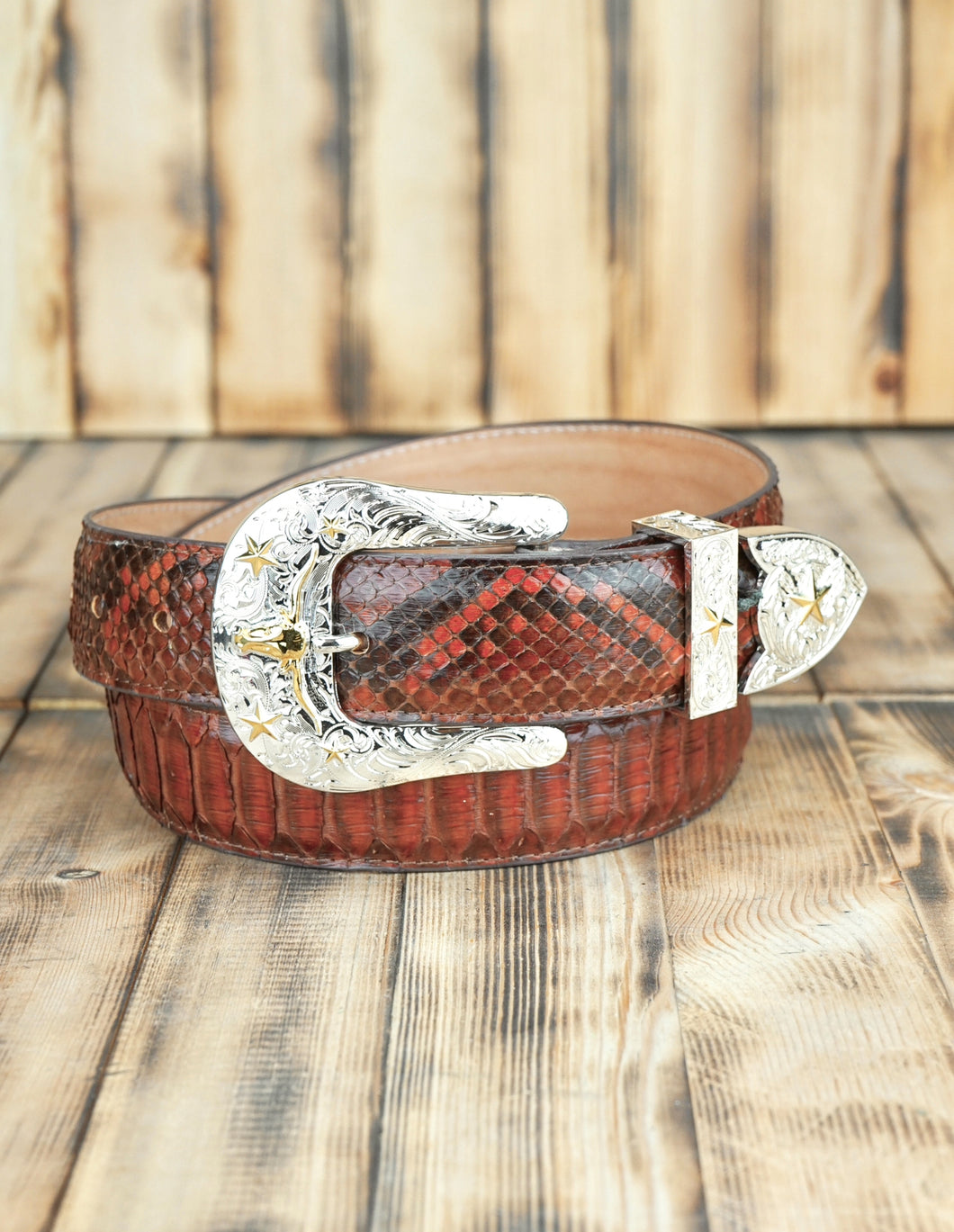 Antique Cognac Python 40