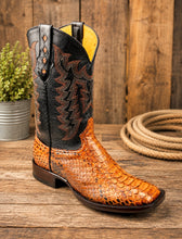 Load image into Gallery viewer, Vintage Cognac Python

