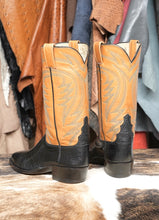 Load image into Gallery viewer, CUSTOM RAMIREZ &amp; SONS OSTRICH AND SHARKSKIN BOOTS – HANDMADE
