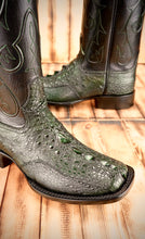 Load image into Gallery viewer, Limited Midnight Forest Green Snapping Turtle Tail 8.5D
