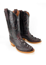 Load image into Gallery viewer, Limited Black Cherry Snapping Turtle Boots
