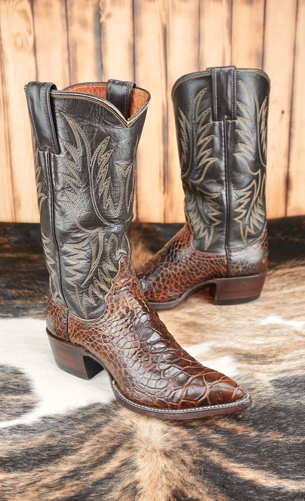 Justin Boot Co Rare Kids Pre Bans 4R