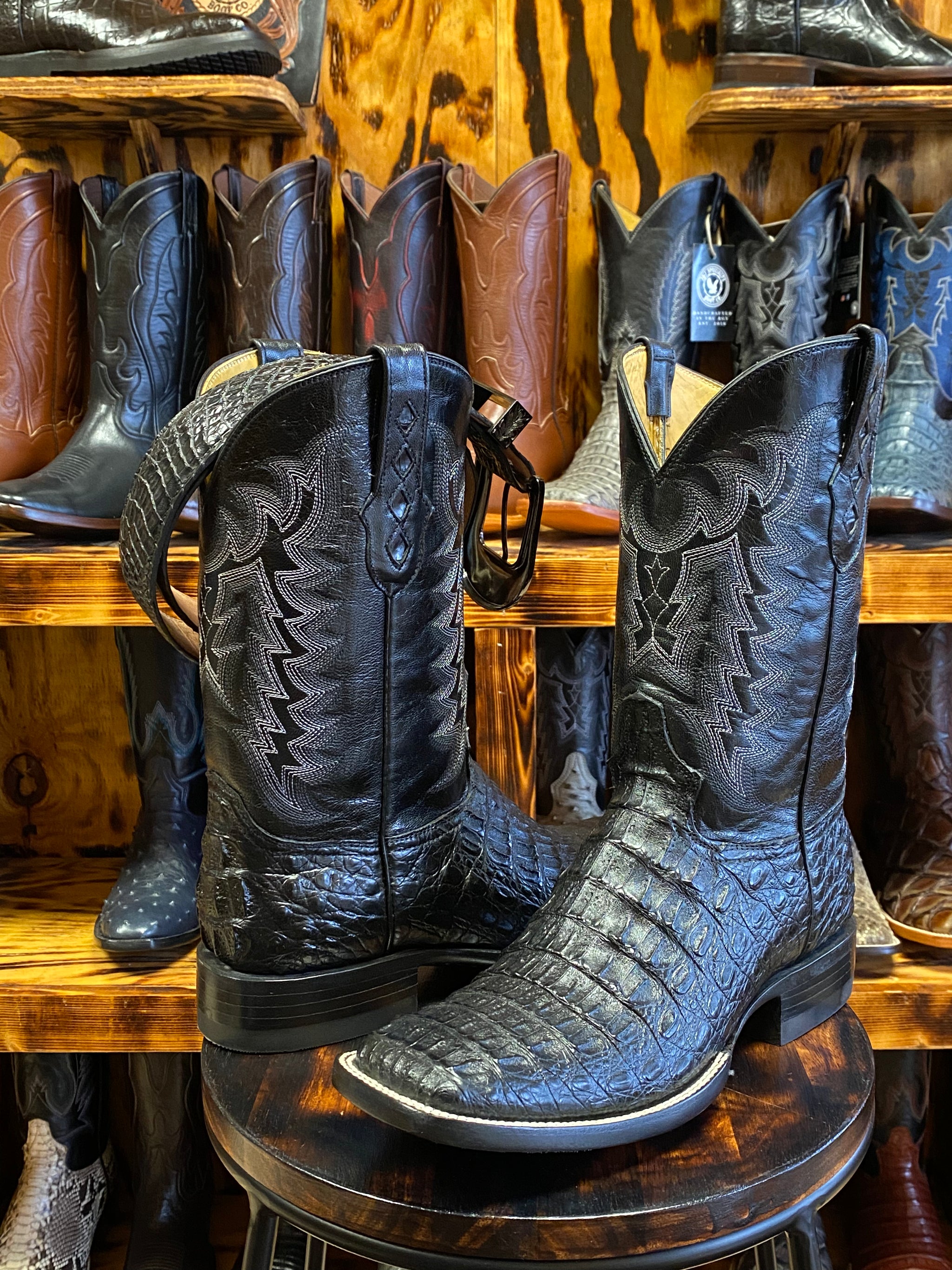 Hornback lizard boots hotsell